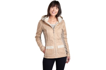 Image of Kuhl Dani Sherpa Jacket - Womens, Almond, Small, 2068-AL-S