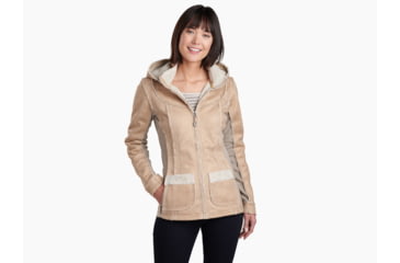 Image of Kuhl Dani Sherpa Jacket - Womens, Almond, Small, 2068-AL-S