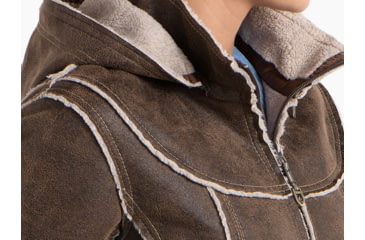 Image of Kuhl Dani Sherpa Jacket - Womens, Oak, 2XL, 2068-OAK-XL