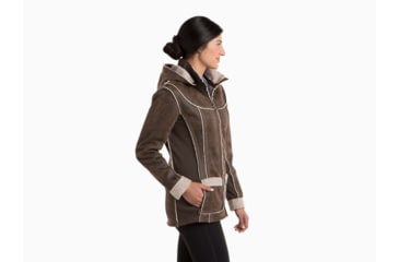 Image of Kuhl Dani Sherpa Jacket - Womens, Oak, Extra Large, 2068-OAK-XL
