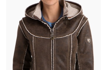Image of Kuhl Dani Sherpa Jacket - Womens, Oak, Extra Large, 2068-OAK-XL