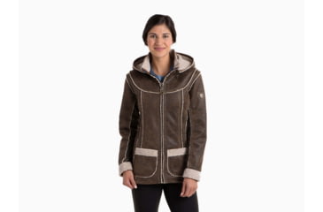Image of Kuhl Dani Sherpa Jacket - Womens, Oak, Extra Large, 2068-OAK-XL