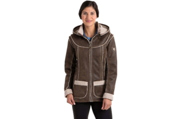 Image of Kuhl Dani Sherpa Jacket - Womens, Oak, Extra Large, 2068-OAK-XL