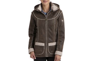 Image of Kuhl Dani Sherpa Jacket - Womens-Oak-Large