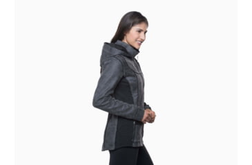 Image of Kuhl Dani Sherpa Jacket - Womens, Raven, Large, 2068-RV-L
