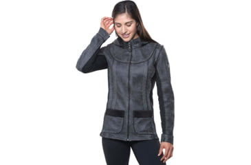 Image of Kuhl Dani Sherpa Jacket - Womens, Raven, Large, 2068-RV-L