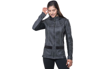 Image of Kuhl Dani Sherpa Jacket - Womens, Raven, Large, 2068-RV-L