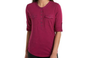 Image of Kuhl Khloe Shirt - Womens-Vino-Small