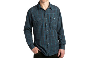Image of Kuhl Konquer Shirt - Men's-Pirate Blue-Large