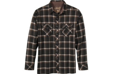 Image of Kuhl Maverik Long Sleeve Shirt - Men's-Espresso-X-Large
