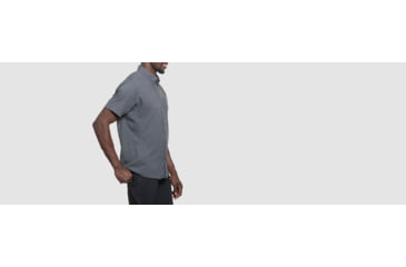 Image of Kuhl Mens Bandit Short Sleeve, Carbon, XL, 7266CARBONXL