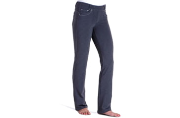 Image of Kuhl Mova Straight Pants - Womens, Charcoal Heather, 14, Regular Inseam, 6184-CHH-14-32