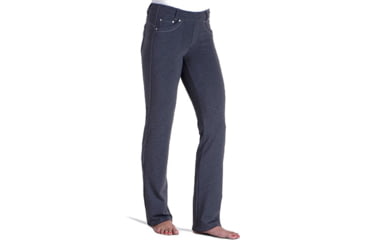 Image of Kuhl Mova Straight Pants - Womens, Charcoal Heather, 10, Regular Inseam, 6184-CHH-10-32