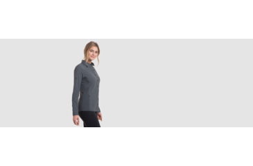 Image of Kuhl Womens Invoke Long Sleeve, Carbon, S, 8368CARBONS