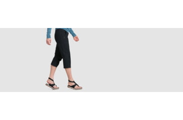Image of Kuhl Womens Splash Kapri, Black, 14, 6215BLACK14