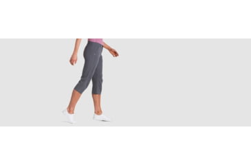Image of Kuhl Womens Splash Kapri, Shadow, 12, 6215SHADOW12