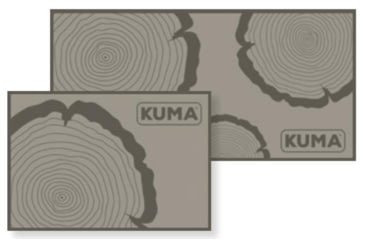 Image of Kuma Outdoor Gear Wood Chip Outdoor Mat, 9ft x 18ft, Khaki/Brown , NEW AVAILABLE SS26, 910-KM-WC-KB-18