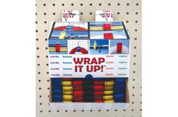 Image of Kwik Tek Wrap It Up! Boat Cover Straps, Assorted Colors, Bo x of 100, WR-12100