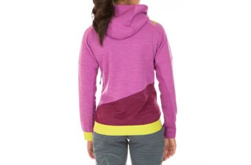 Image of La Sportiva Aim Hoody - Women's, Purple/Plum, Large I87-500501-L