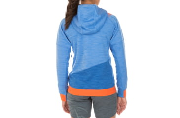 Image of La Sportiva Aim Hoody - Women's, Cobalt Blue/Marine Blue, Extra Large I87-613612-XL