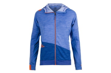 Image of La Sportiva Aim Hoody - Women's, Cobalt Blue/Marine Blue, Extra Large I87-613612-XL