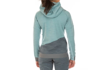Image of La Sportiva Aim Hoody - Women's, Stone Blue/Slate, Extra Large I87-904903-XL
