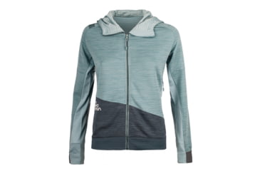 Image of La Sportiva Aim Hoody - Women's, Stone Blue/Slate, Extra Large I87-904903-XL