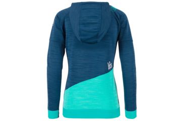 Image of La Sportiva Aim Hoody - Women's, Opal/Aqua, Extra Small, I87-618615-XS