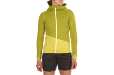 Image of La Sportiva Aim Hoody - Womens, Kiwi Celery, Small, I87-713715-S