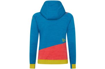 Image of La Sportiva Aim Hoody - Womens, Neptune Hibiscus, Large, I87-619402-L