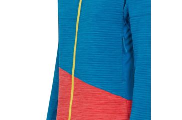 Image of La Sportiva Aim Hoody - Womens, Neptune Hibiscus, Large, I87-619402-L