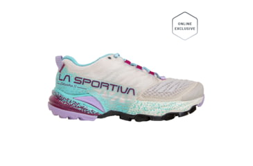 Image of La Sportiva Akasha II Road Running Shoes - Womens, Shadow/Red Plum, 40, 56B-918502-40