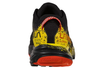 Image of La Sportiva Akasha II Running Shoes - Mens, Black/Yellow, 46, 56A-999100-46
