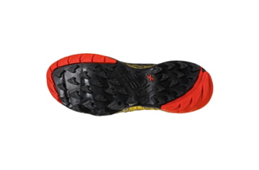 Image of La Sportiva Akasha II Running Shoes - Mens, Black/Yellow, 46, 56A-999100-46