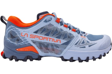 Image of La Sportiva Bushido III Wide GTX Road Running Shoes - Womens, Stone-Blue/Moonlight W, 37, 35A-645644W-37