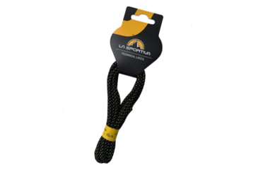 Image of La Sportiva Climbing Shoe Laces, BLACK/YELLOW, 115, 39T-BY-115
