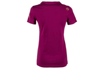 Image of La Sportiva For Your Mountain T-Shirt - Women's, Plum, Extra Small I77-501501-XS