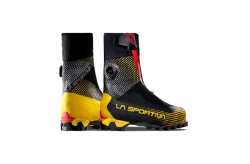 Image of La Sportiva G-Summit Mountaineering Boots - Mens, Black/Yellow, 39, 31M-999100-39