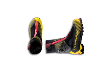 Image of La Sportiva G-Summit Mountaineering Boots - Mens, Black/Yellow, 39, 31M-999100-39