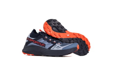 Image of La Sportiva Levante Running Shoes - Womens, Moonlight/Cherry Tomato, 43.5, 56W-644322-43.5