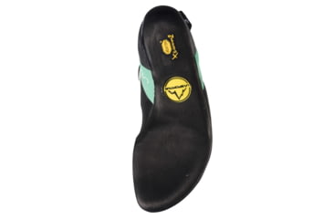 Image of La Sportiva Miura Climbing Shoes - Womens, White/Jade Green, 39, ZFCS011-W00E04-39