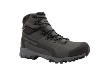 Image of La Sportiva Nucleo High II GTX Hiking Shoes - Mens, Carbon/Forest, 43.5, 44J-900711-43.5