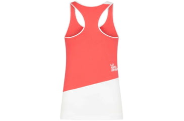 Image of La Sportiva Paige Tank - Womens, Hibiscus/White, Medium, I97-402000-M