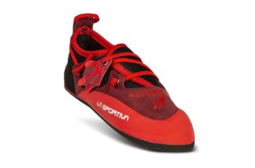Image of La Sportiva Stickit Climbing Shoe - Kids, Chili/Poppy, 26/27, 802-CHILI/POPPY-26/27