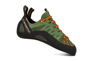 Image of La Sportiva Tarantulace Climbing Shoes - Mens, Olive/Tiger, 35, 30L-719206-35