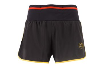 Image of La Sportiva Tempo Short - Men's, Black/Yellow, Extra Small, J90-999100-XS