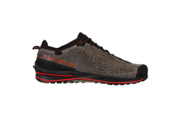 Image of La Sportiva TX2 Evo Leather Approach Shoes - Mens, Carbon/Goji, 44, 27X-900314-44