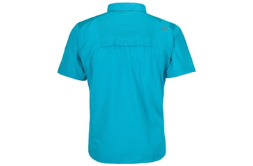 Image of La Sportiva Vector Short Sleeve Shirt - Men's, Lake/Tropic Blue, Small J80-607614-S