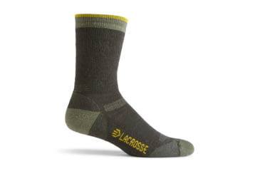 Image of LaCrosse Footwear Range Midweight Crew Socks - Unisex, XL US, Military Green, XL, 913332-XL