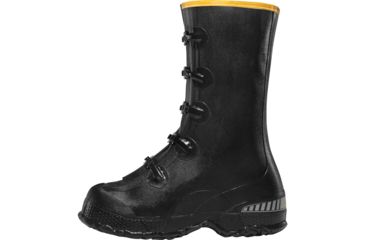 Image of LaCrosse Footwear ZXT Buckle Deep Heel 14in Overshoe Work Boot - Mens, Black, 12 US, 00267140-12